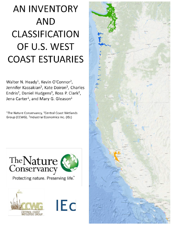 An Inventory and Classification of U.S. West Coast Estuaries (2014)