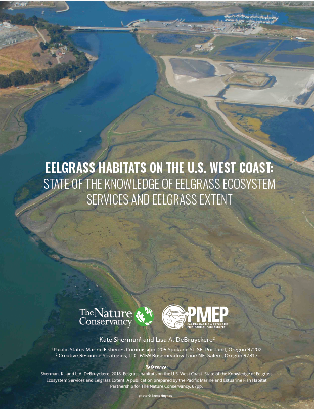 Eelgrass Habitats on the U.S. West Coast: State of the Knowledge of Eelgrass Ecosystem Services and Eelgrass Extent (2018)