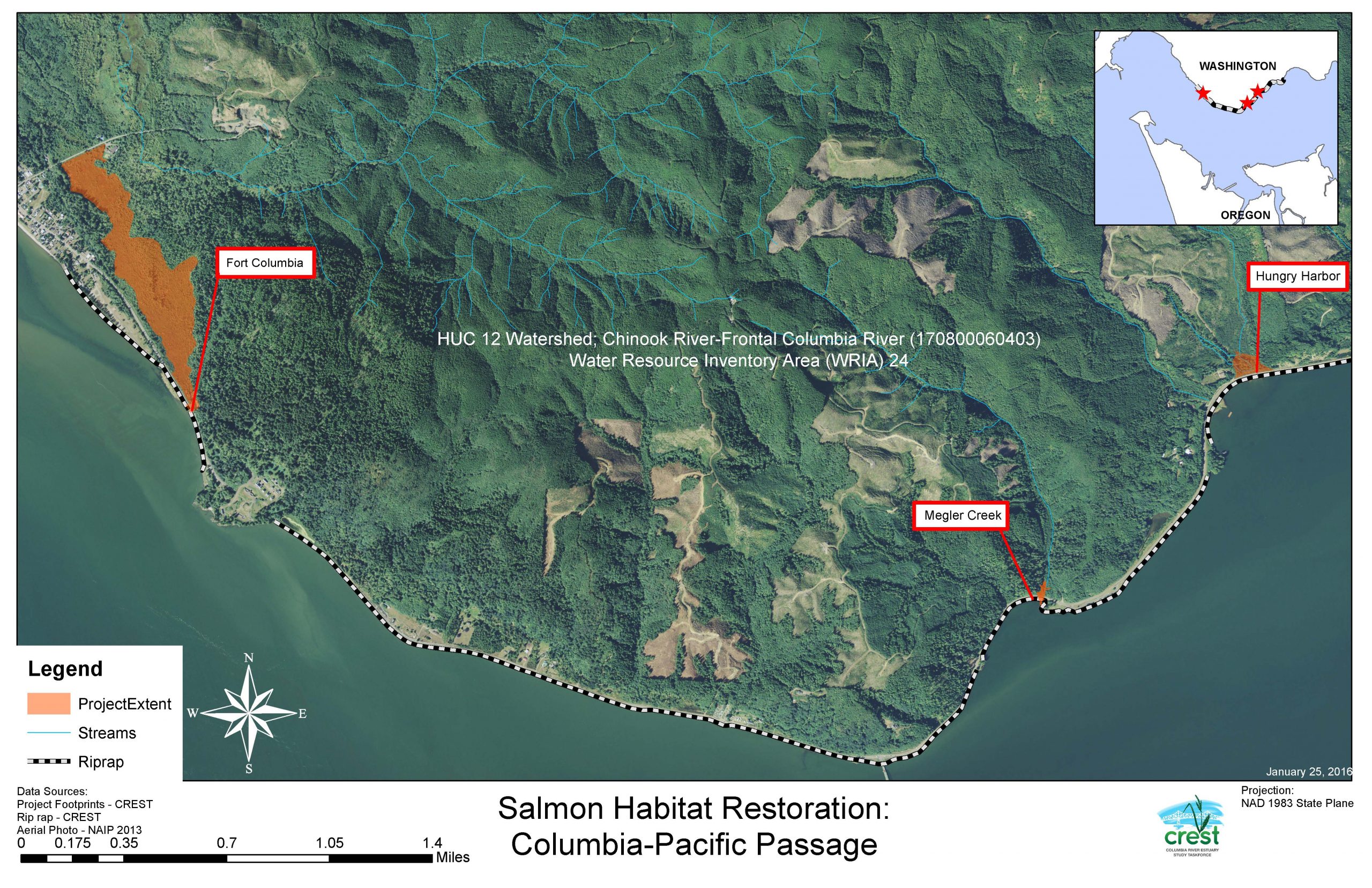 Columbia-Pacific Passage, Hungry Harbor Restoration, WA (2020)