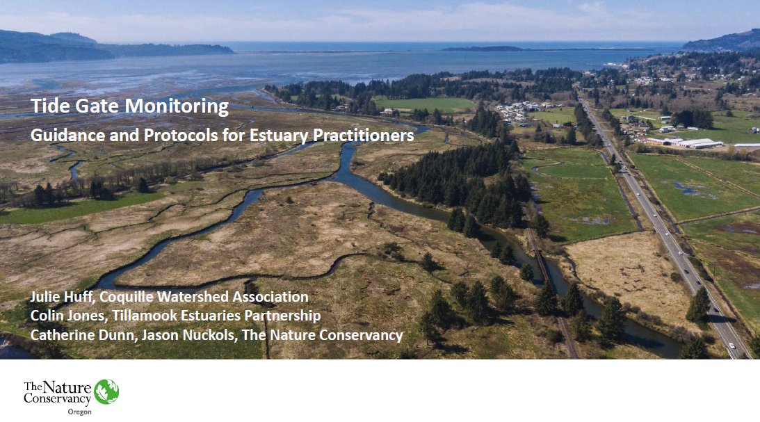 Tide Gate and Tidal Wetland Monitoring