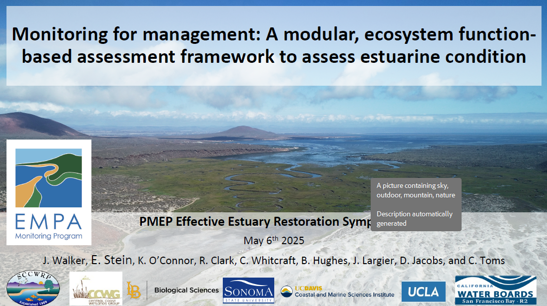 California Estuarine Marine Protected Area (EMPA) Monitoring Program