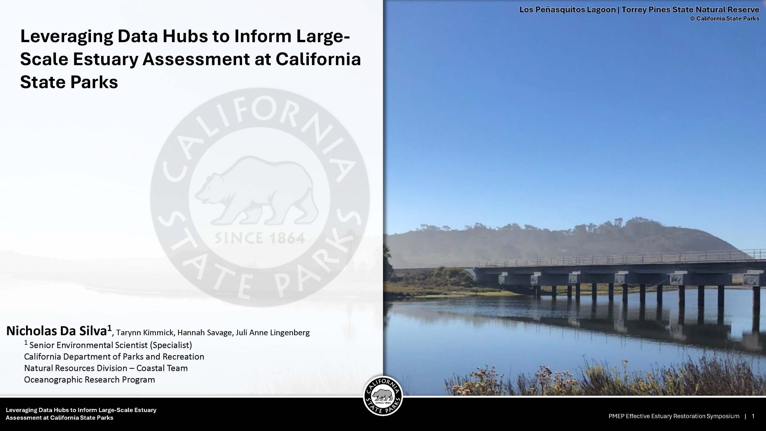 Leveraging Data Hubs to Inform Large-Scale Assessment at California State Parks